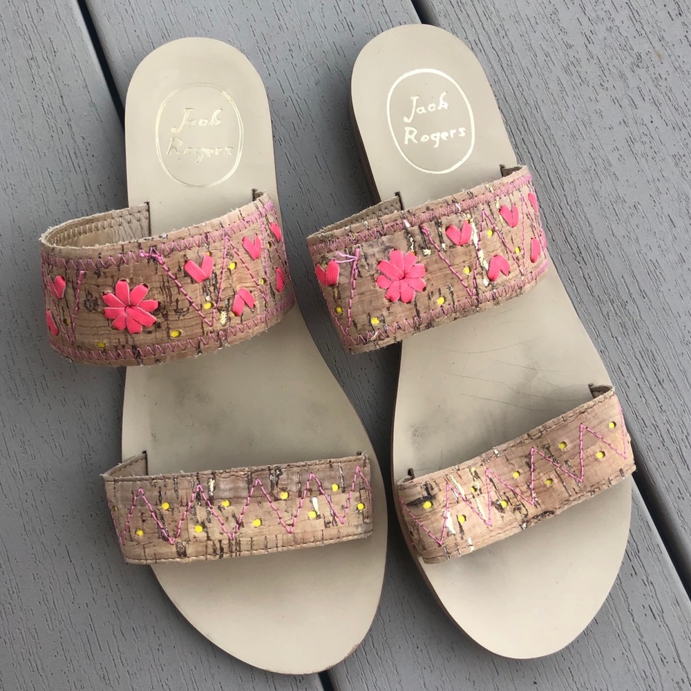 Jack Rogers slide sandals